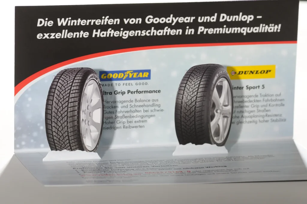 Popup-Mailing für Reifen Krieg